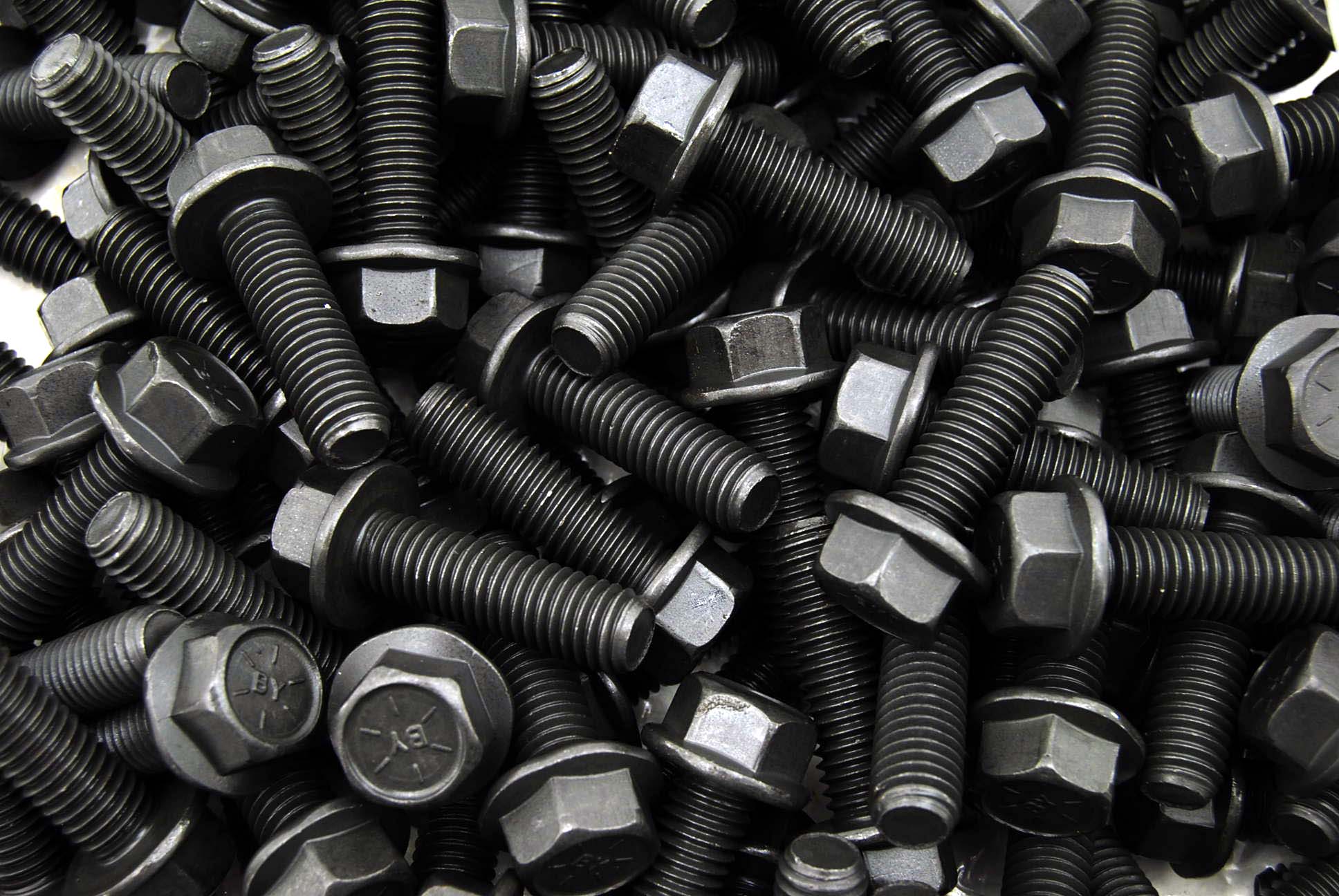 50 Pieces Square Head 1/2-13 X 2" Bolts - A307 Grade, Unplated Steel, 3/4" Drive