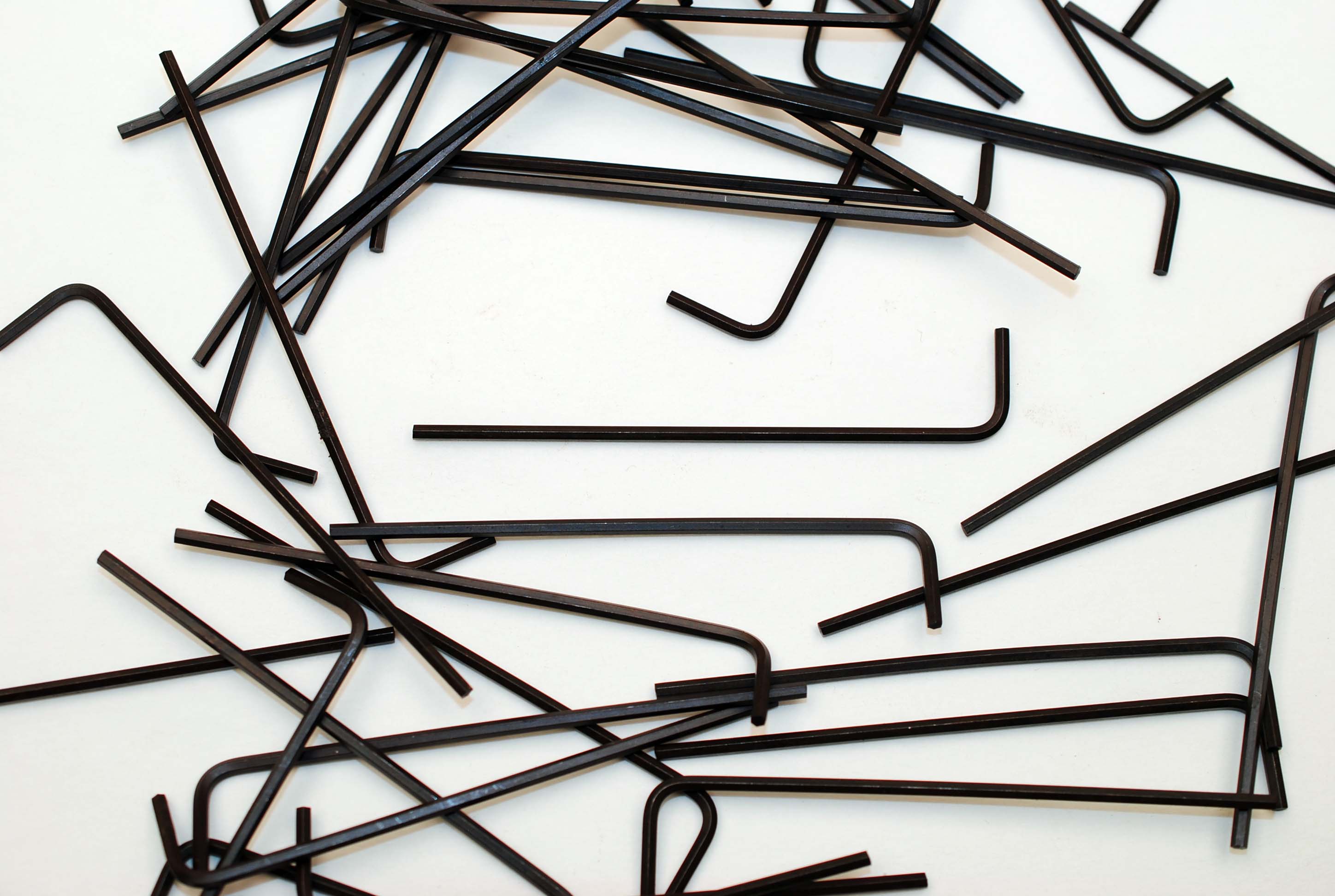 Lexar Industrial (200) Long Arm 3/32 x 3-3/8 Hex Key SAE Inch